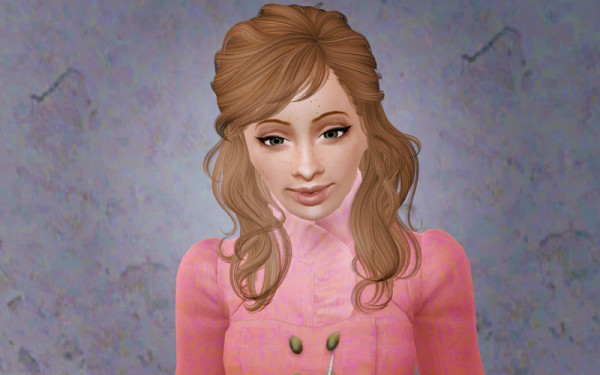 Gorgeous Waves hairstyle   Newsea’s Ladder to Heaven retextured by Beaverhausen for Sims 3