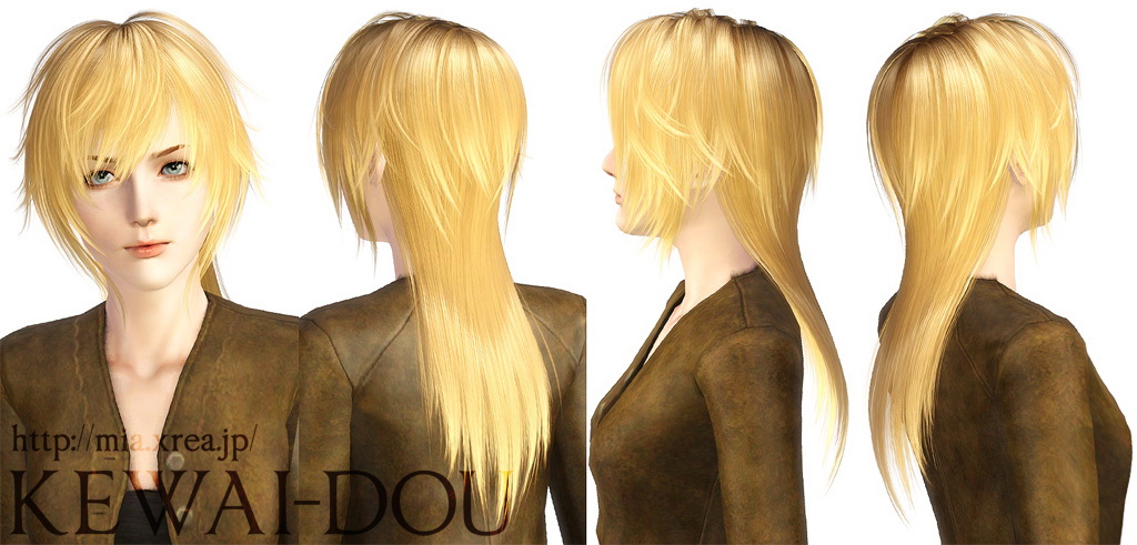 Crazy Hairstyle Tumblr By Kewai Dou Sims Hairs