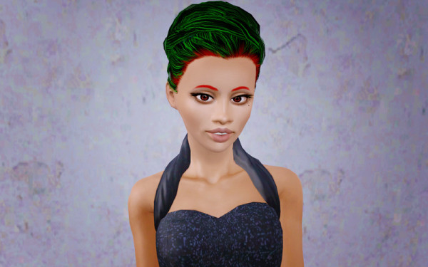 Sandy hairstyle retextured by Beaverhausen for Sims 3
