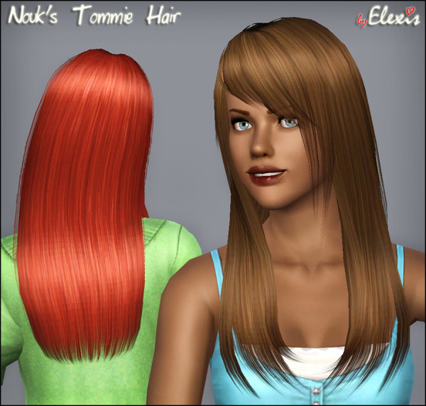 Bright and right hairstyle   Nouks Tommie by Elexis at Mod The Sims for Sims 3