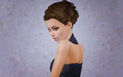 Sandy hairstyle retextured by Beaverhausen for Sims 3