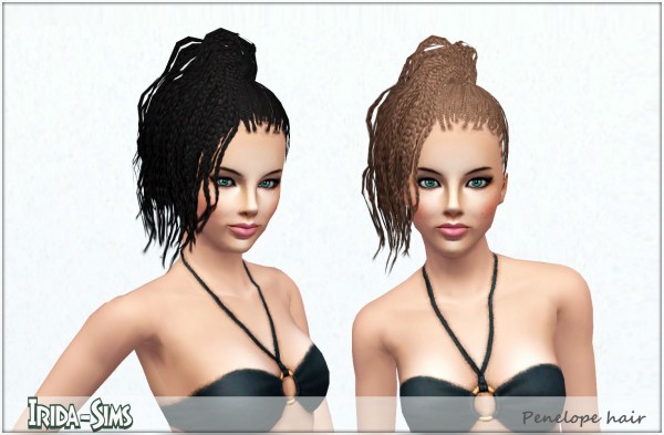 African hairstyle   Penelope by Irida for Sims 3