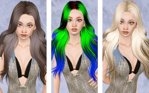 Casual hairstyle   Butterflysims 98 retextured by Beaverhausen for Sims 3