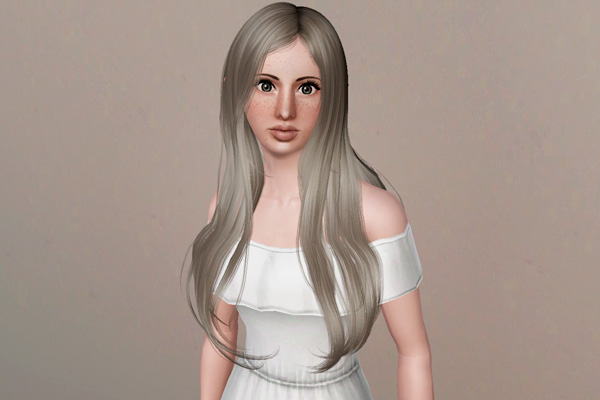 The Adorable Hairstyle   Newsea’s Capriccio retextured by Beaverhausen for Sims 3