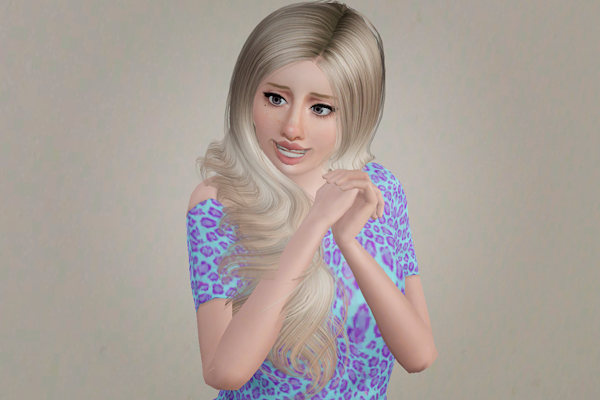 The Big Beauty hairstyle    Cazy’s Lilith retextured by Beaverhausen for Sims 3