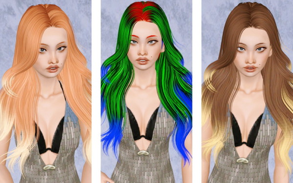 Casual hairstyle   Butterflysims 98 retextured by Beaverhausen for Sims 3