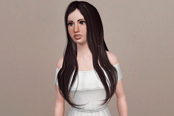 The Adorable Hairstyle   Newsea’s Capriccio retextured by Beaverhausen for Sims 3