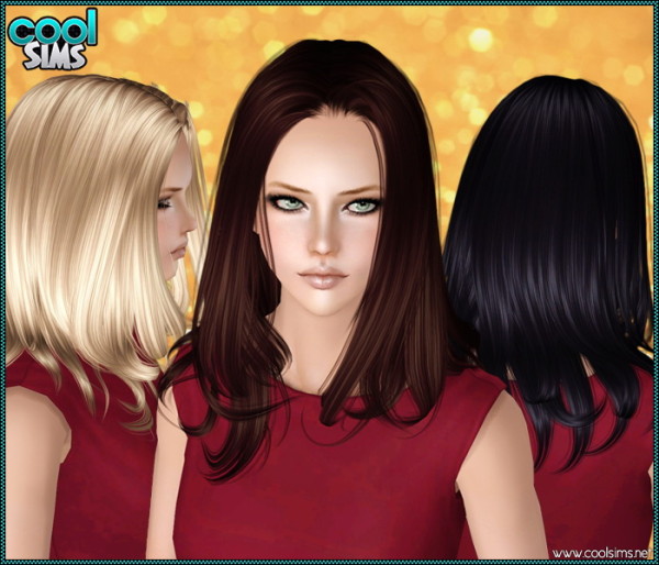 Lovely layers hairstyle 107 by Cool Sims for Sims 3