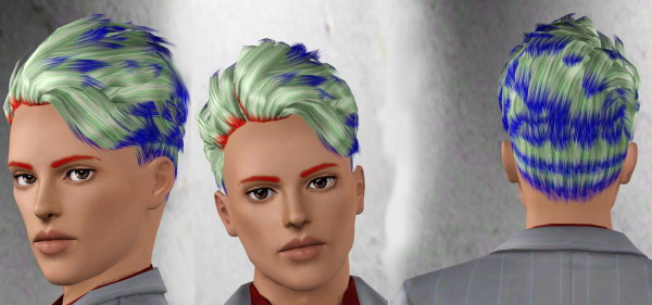 5 Store hairstyle retextured by Rayne`s Factory for Sims 3