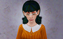 Scarlette hairstyle  Butterfly Sims 64 retextured by Beaverhausen for Sims 3