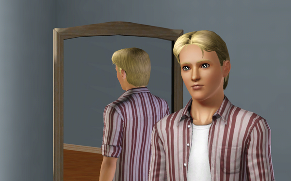 Casual hairstyle for boys by  tyirannoss at Mod The Sims for Sims 3