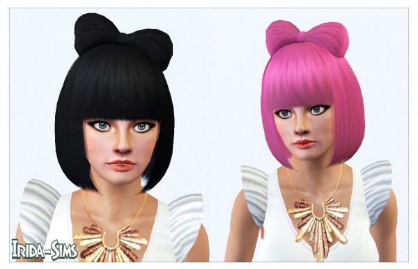 Bow hairstyle by Irida for Sims 3