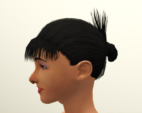 Spiny bun   Brandi Updo by Menaceman44 at Mod The Sims for Sims 3