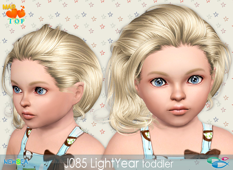 J085 LightYear Side cauhght hairstyle by NewSea - Sims 3 Hairs