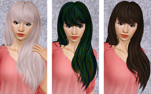 Fashion Maven hairstyle   Newsea’s Sandy retextured by Beaverhausen  for Sims 3