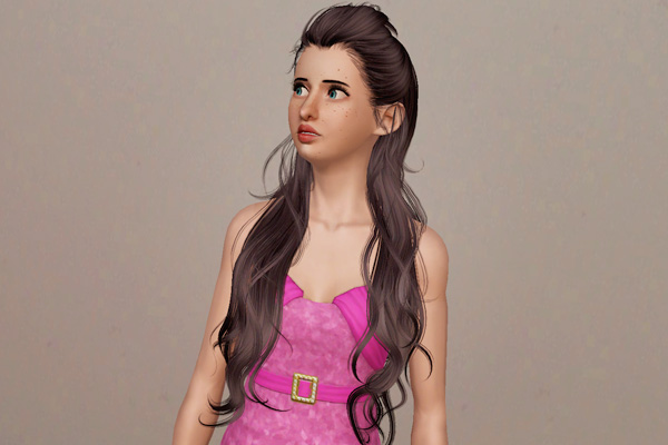 Fresh hairstyle   Newsea’s Swallowtail retextured by Beaverhausen for Sims 3