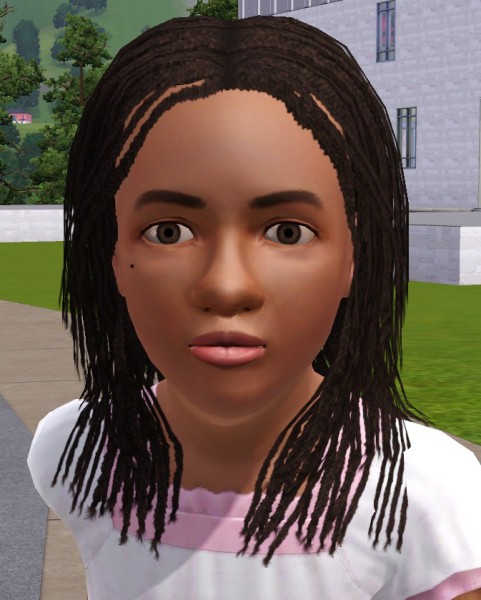 Afro hairstyle by Cheryl Mason at Mod the Sims for Sims 3