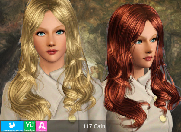 Spring hairstyle 117 Cain by NewSea for Sims 3