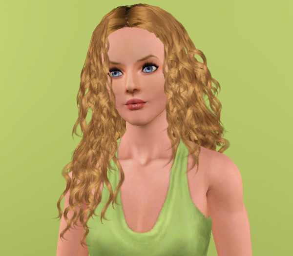 Curly Hair retextured by Anubis360 at Mod The Sims for Sims 3