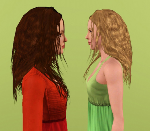 Curly Hair retextured by Anubis360 at Mod The Sims for Sims 3