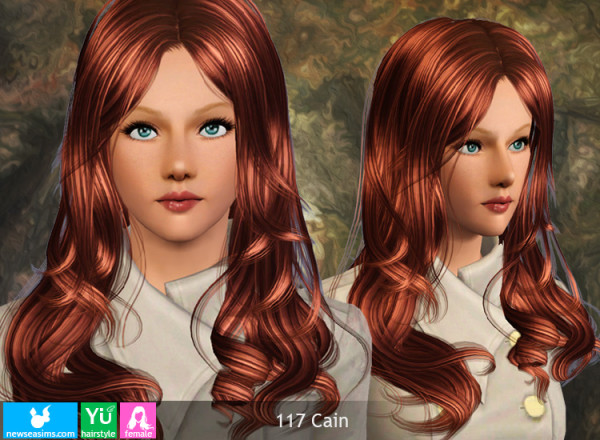 Spring hairstyle 117 Cain by NewSea for Sims 3
