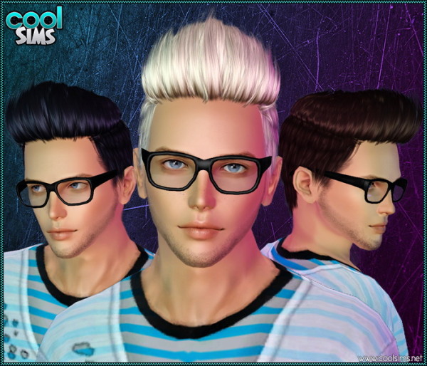 Rocker hairstyle 104 by Anto for Sims 3