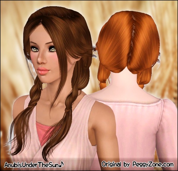 sims 4 braided pigtails