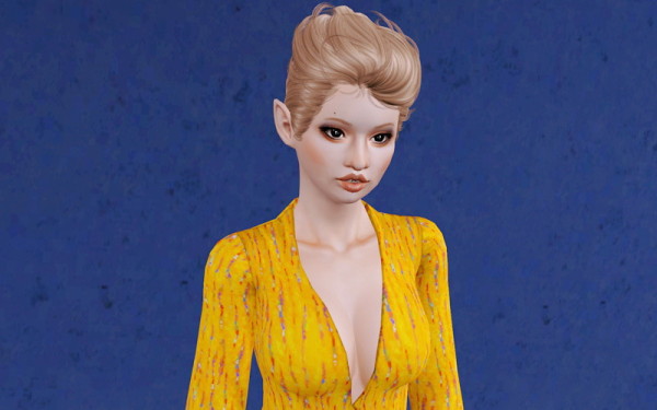 The Fringed hairstyle   Newsea’s Ultra Lover retextured by Beaverhausen for Sims 3