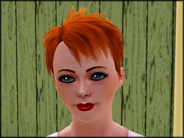 Choppy Hairstyle for Females retextured by Julie J at Mod The Sims for Sims 3