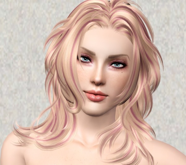 NewSea`s Windy City hairstyle retextured by Bring Me Victory for Sims 3