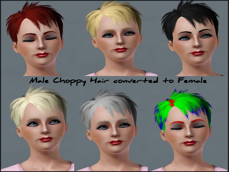 Choppy Hairstyle For Females Retextured By Julie J At Mod The Sims  choppy-hairstyle-for-females-retextured-by-julie-j-at-mod-the-sims