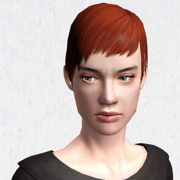 Super short hairstyle   Pixie by HystericalParoxysm at Mod The Sims for Sims 3