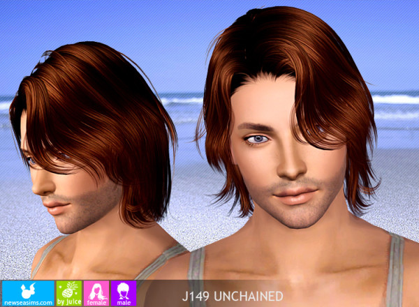 Childish hairstyle J149 Unchained by NewSea for Sims 3