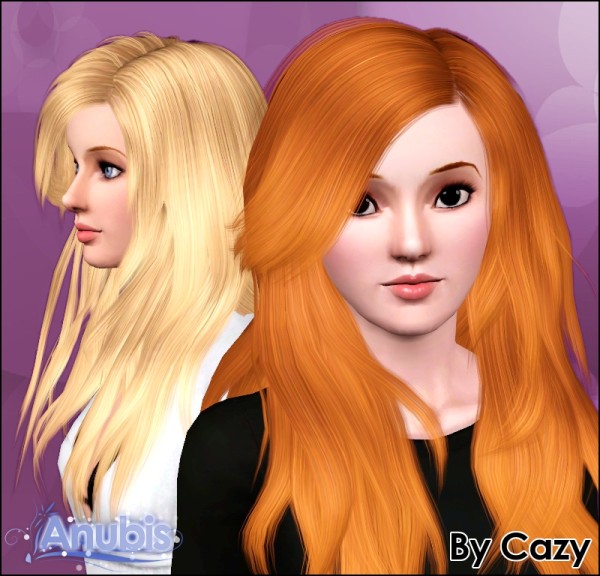 Cazy`s 25 Forever Is Gone hairstyle retextured by Anubis  for Sims 3