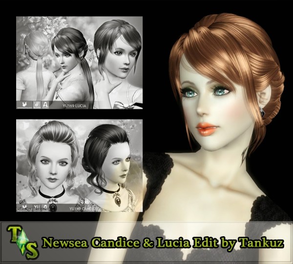 NewSea Candice and Lucia retextured by Tankuz for Sims 3
