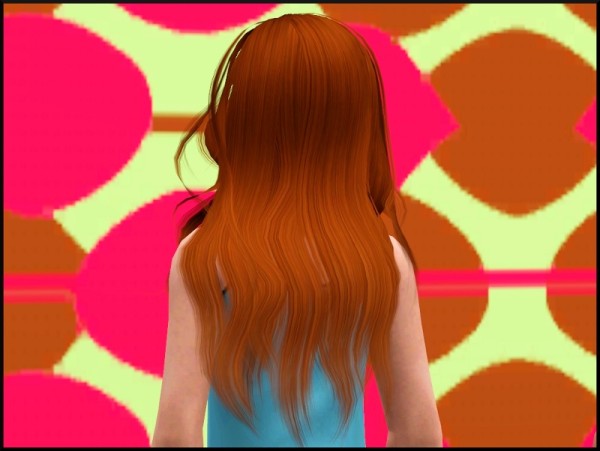 Mermaid waves hairstyle for kids   Peggy 4781 retextured by Robodi 95 at Mod The Sims for Sims 3