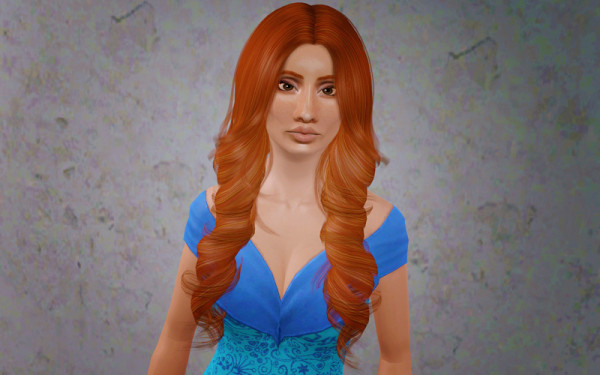 Zesty Swirls hairstyle   Cazy’s Bynes retextured by Beverhausen for Sims 3