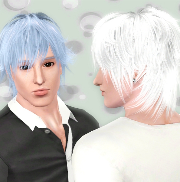 Ruffled hairstyle for boys retextured by collin 2 at Mod The Sims  for Sims 3