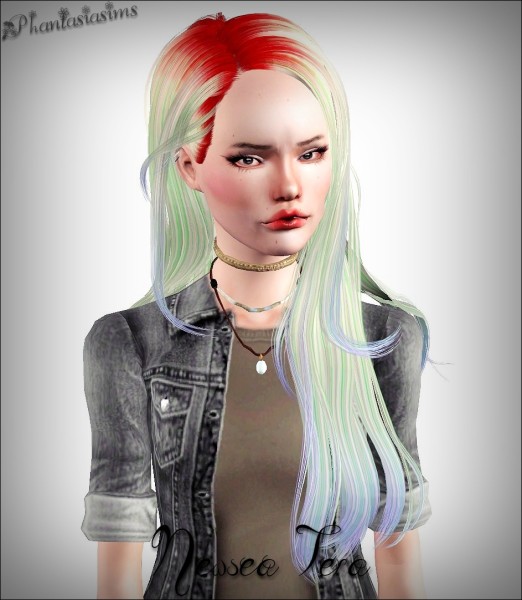Trendy hairstyle   Newsea Tera Retextured by Phantasia for Sims 3