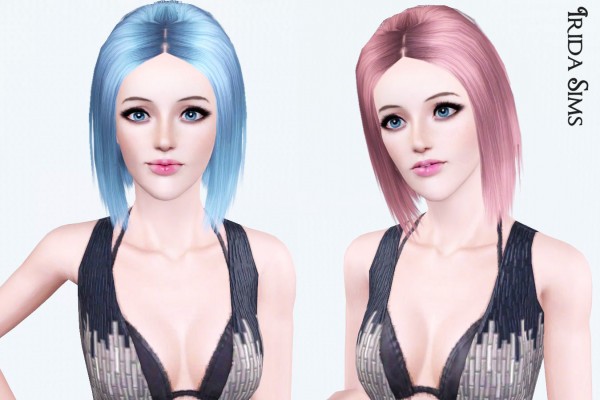 Spectacular straight hairstyle   hair 20 by Irida for Sims 3