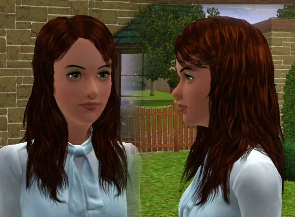 Wavy hairstyle by Kiara24 at Mod The Sims for Sims 3