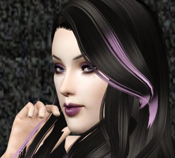 Beautiful hairstyle SkySims Hair084 Retextured by Bring Me Victory for Sims 3