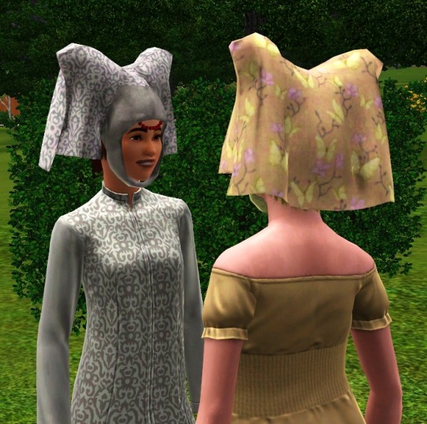 Medieval hairstyle by Maylin at Mod The Sims for Sims 3