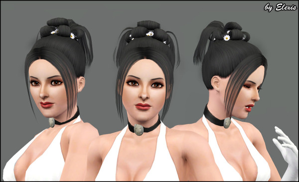 Prom hairstyle   Queen Of The Ball by Elexis at Mod The Sims for Sims 3