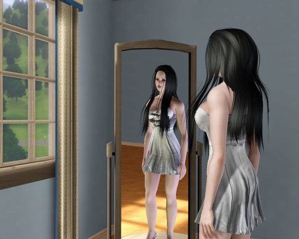 Antos 66 Gentle Ombre hairstyle retextured by Savio for Sims 3