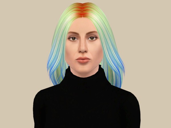 Nightcrawler 05 hairstyle retextured by Fanaskher for Sims 3