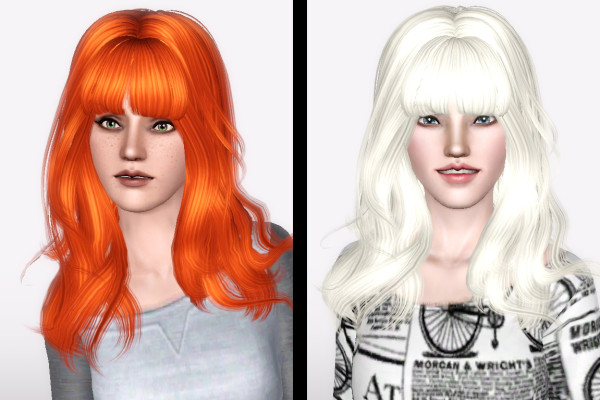 Bella`s hairstyle retextured by Forever and Always for Sims 3
