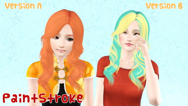 Cazy`s Emma hairstyle retextured by Katty for Sims 3