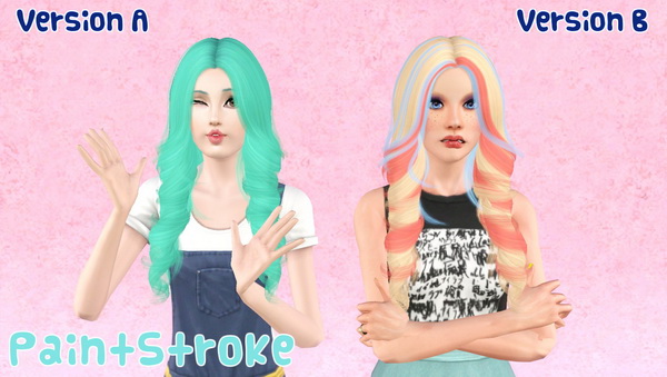 Super twisted hairstyle Cazy`s Bynes retextured by Katty for Sims 3
