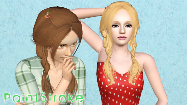 Peggy`s hairstyle retextured by Katty for Sims 3